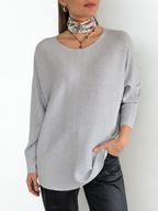 Sweater Murciélago, color Gris