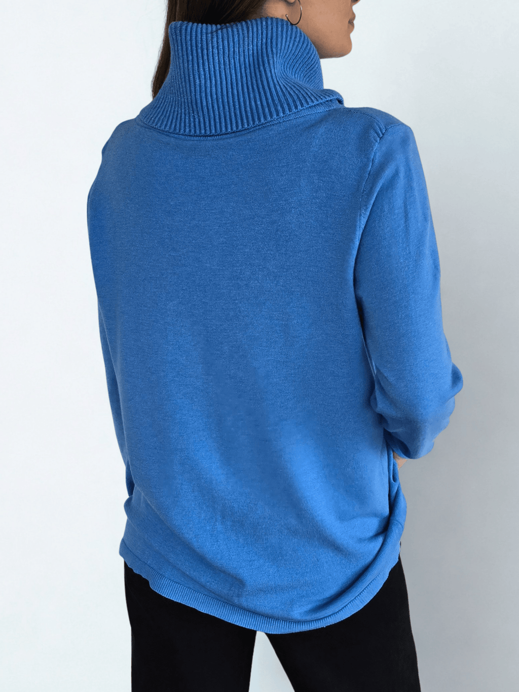 Sweater Cuello Subido, color Jacinto