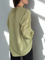 Blusa con Tiritas, color Pistacho