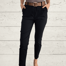 Cargar imagen en el visor de la galería, Pantalón Jogger Italiano, color Negro
