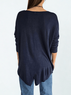 Sweater Italiano Ancho, color Azul Marino