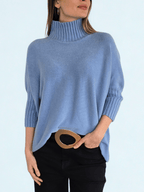 Sweater Italiano Manga 3/4, color Jacinto
