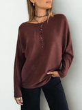 Sweater Murciélago, color Chocolate