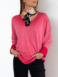 Sweater Italiano Delgado, color Rojo