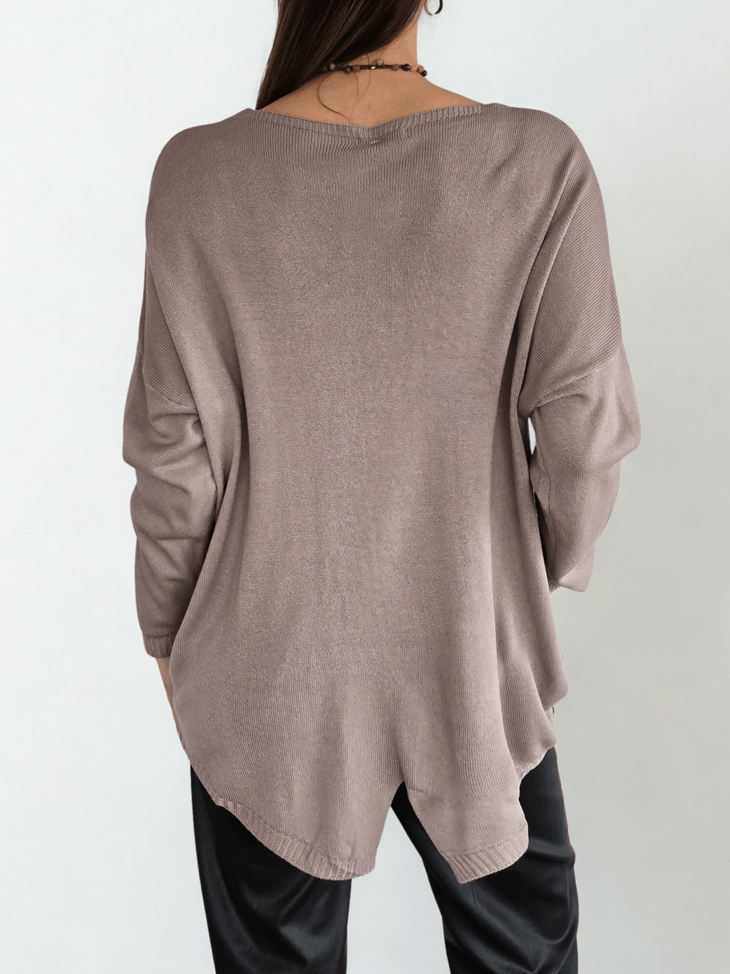 Sweater Italiano Ancho, color Taupe