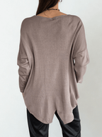 Sweater Italiano Ancho, color Taupe