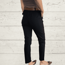 Cargar imagen en el visor de la galería, Pantalón Jogger Italiano, color Negro
