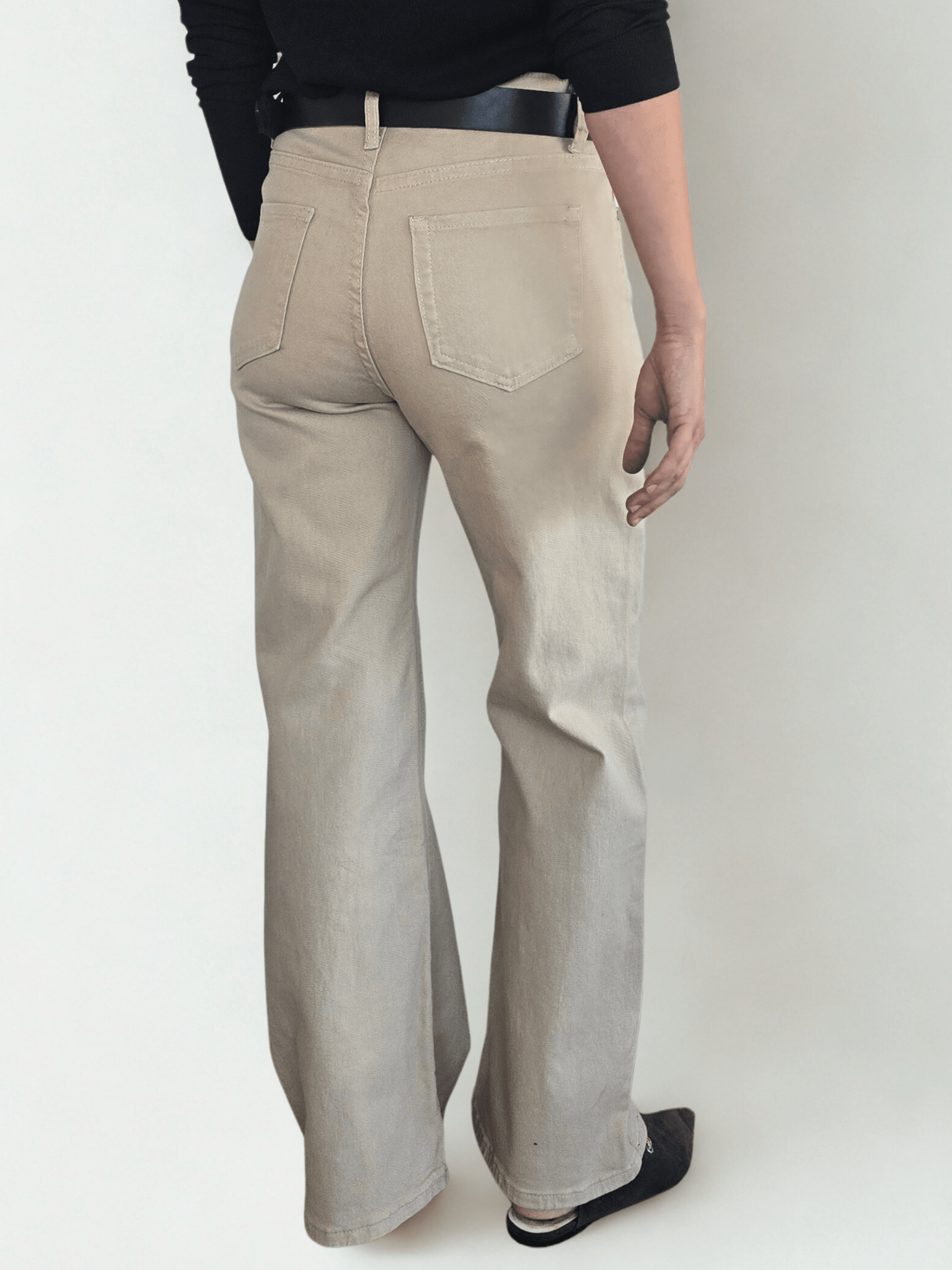 Pantalón de Gabardina, color Beige