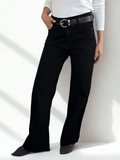 Pantalón de Gabardina, color Negro