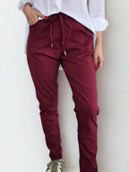 Pantalón Jogger Italiano, color Guinda