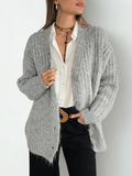 Chaleco Grueso, color Gris