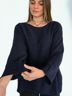 Sweater Italiano Básico, color Azul Marino
