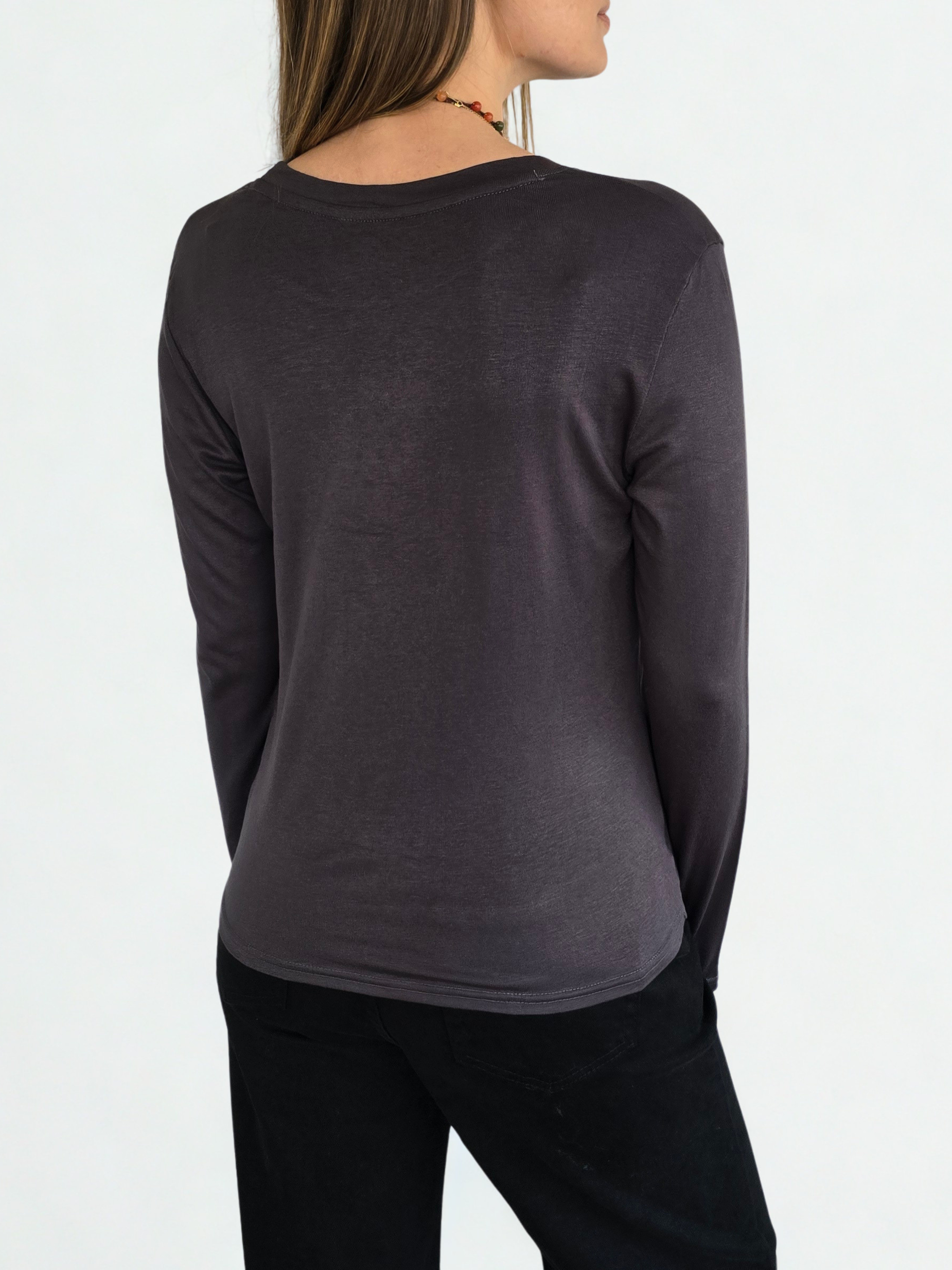 Polera Básica, color Gris