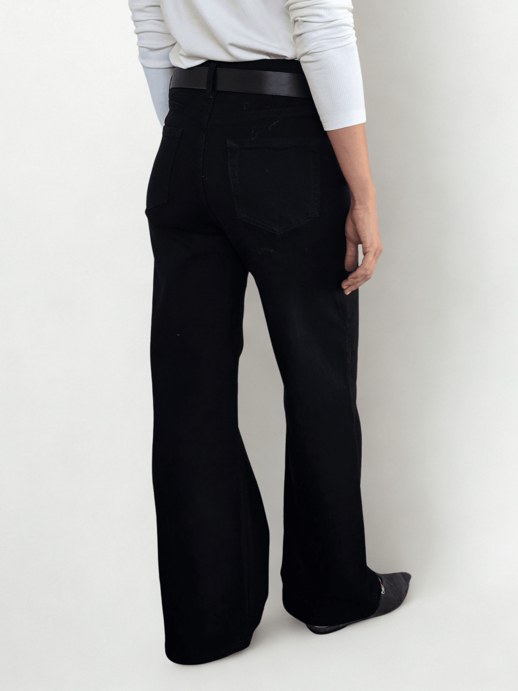 Pantalón de Gabardina, color Negro