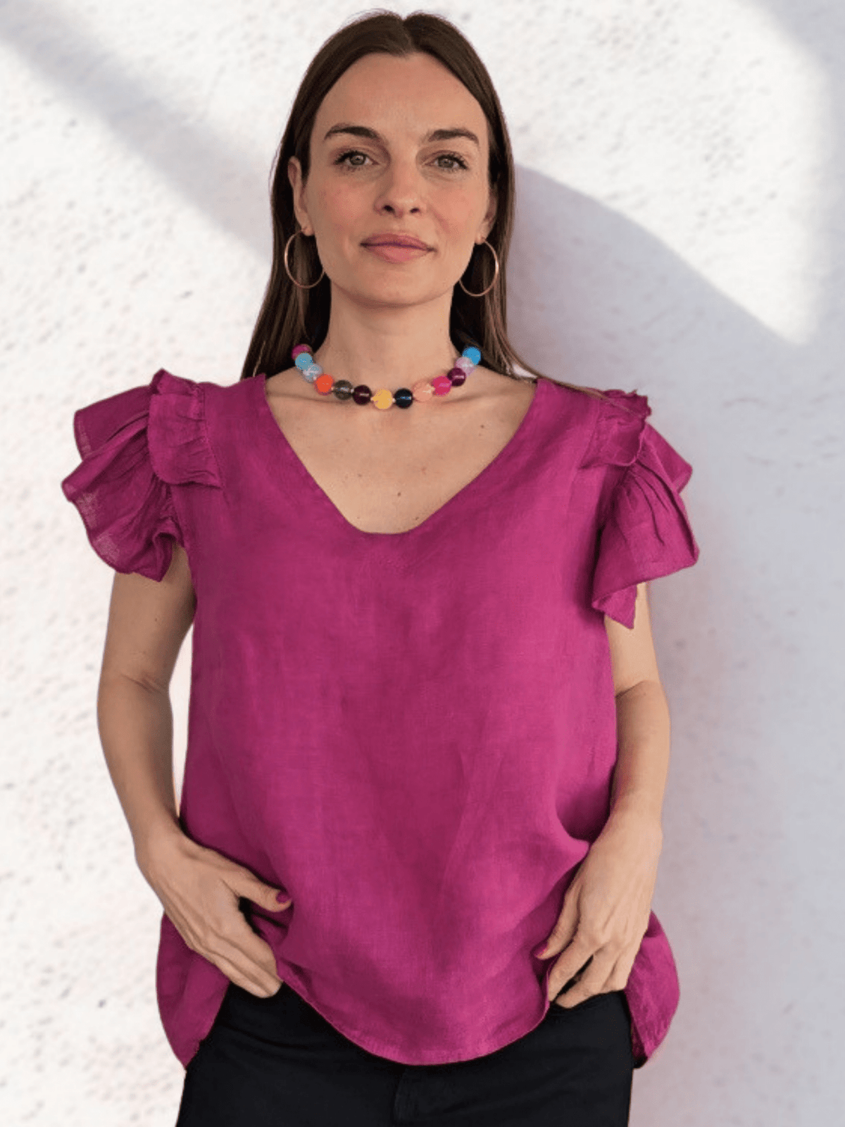 Collar Multicolor Piedra Grande