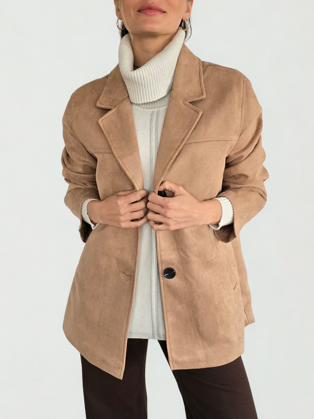 Chaqueta Blazer, color Beige