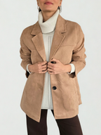 Chaqueta Blazer, color Beige