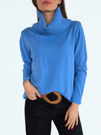Sweater Cuello Subido, color Jacinto