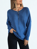 Sweater Murciélago, color Azul