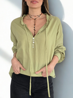 Blusa con Tiritas, color Pistacho