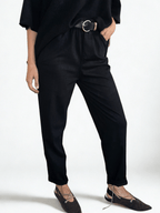 Pantalón Jogger Jeans, color Negro