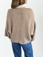 Sweater Italiano Lazo, color Beige