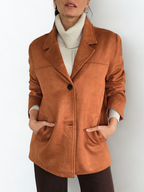 Chaqueta Blazer, color Terracota