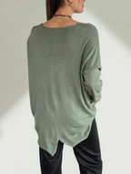 Sweater Italiano Ancho, color Verde Menta