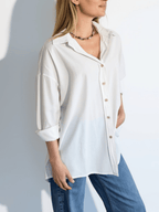 Blusa Tencel, color Blanco