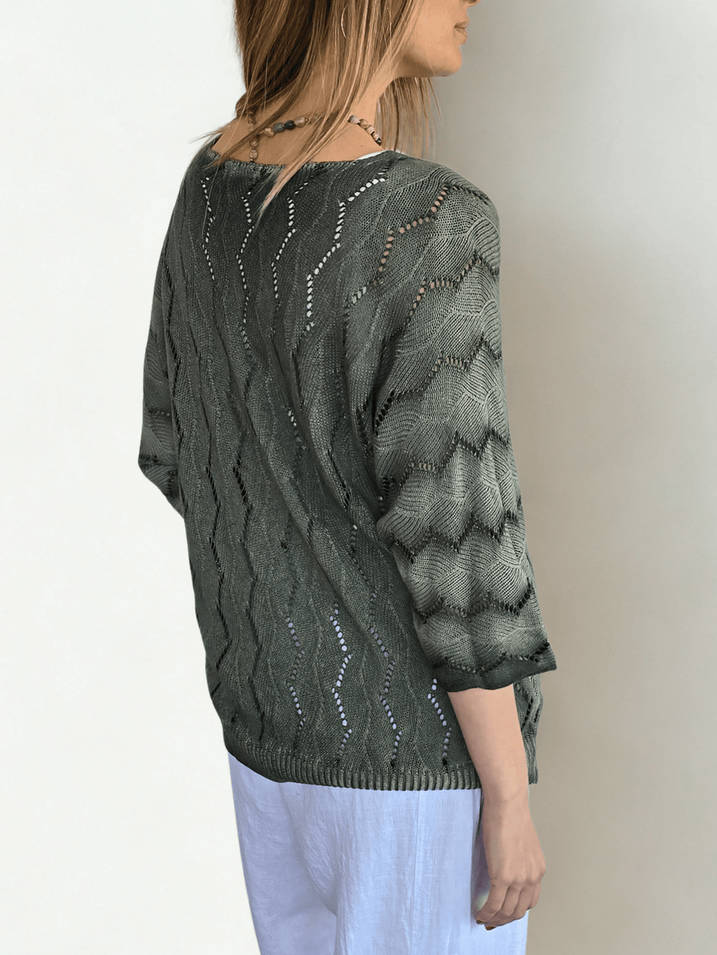 Sweater Italiano Teñido, color Verde