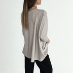 Sweater Ancho, color Beige