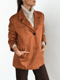 Chaqueta Blazer, color Terracota