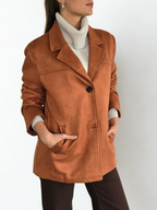 Chaqueta Blazer, color Terracota