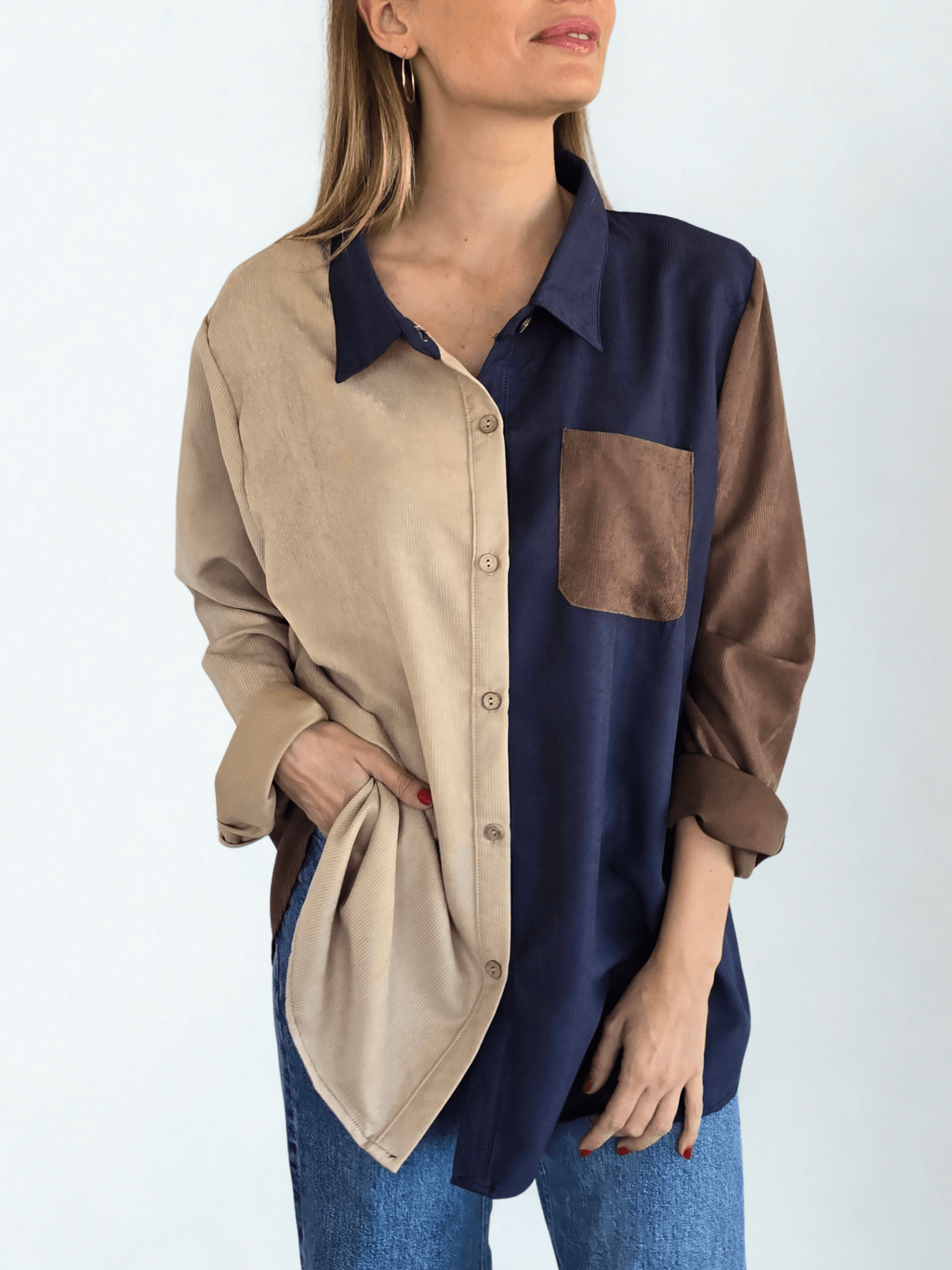 Blusa Tres Colores