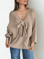 Sweater Italiano Lazo, color Beige