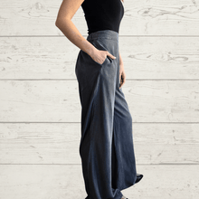 Cargar imagen en el visor de la galería, Pantalón jeans Tencel, color Gris
