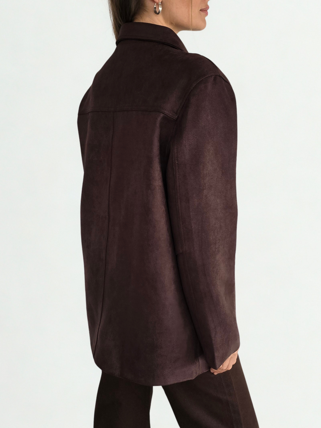 Chaqueta Blazer, color Chocolate