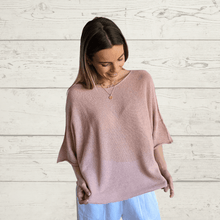 Cargar imagen en el visor de la galería, Sweater Italiano básico, color Rosado
