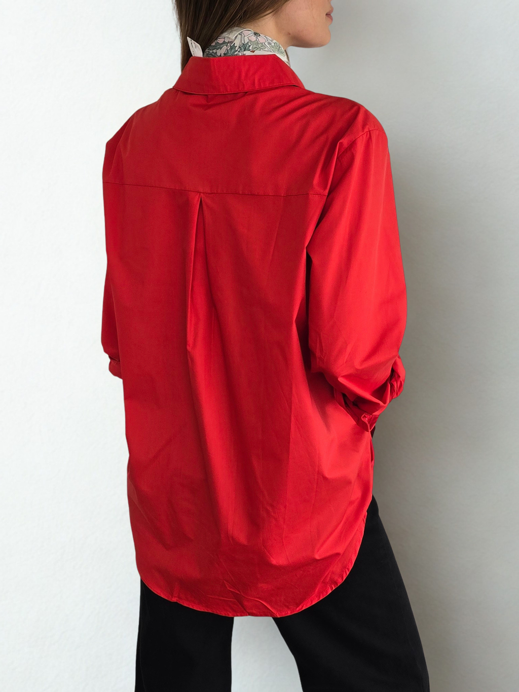 Blusa Básica, color Rojo