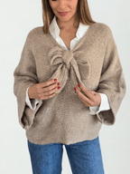 Sweater Italiano Lazo, color Beige