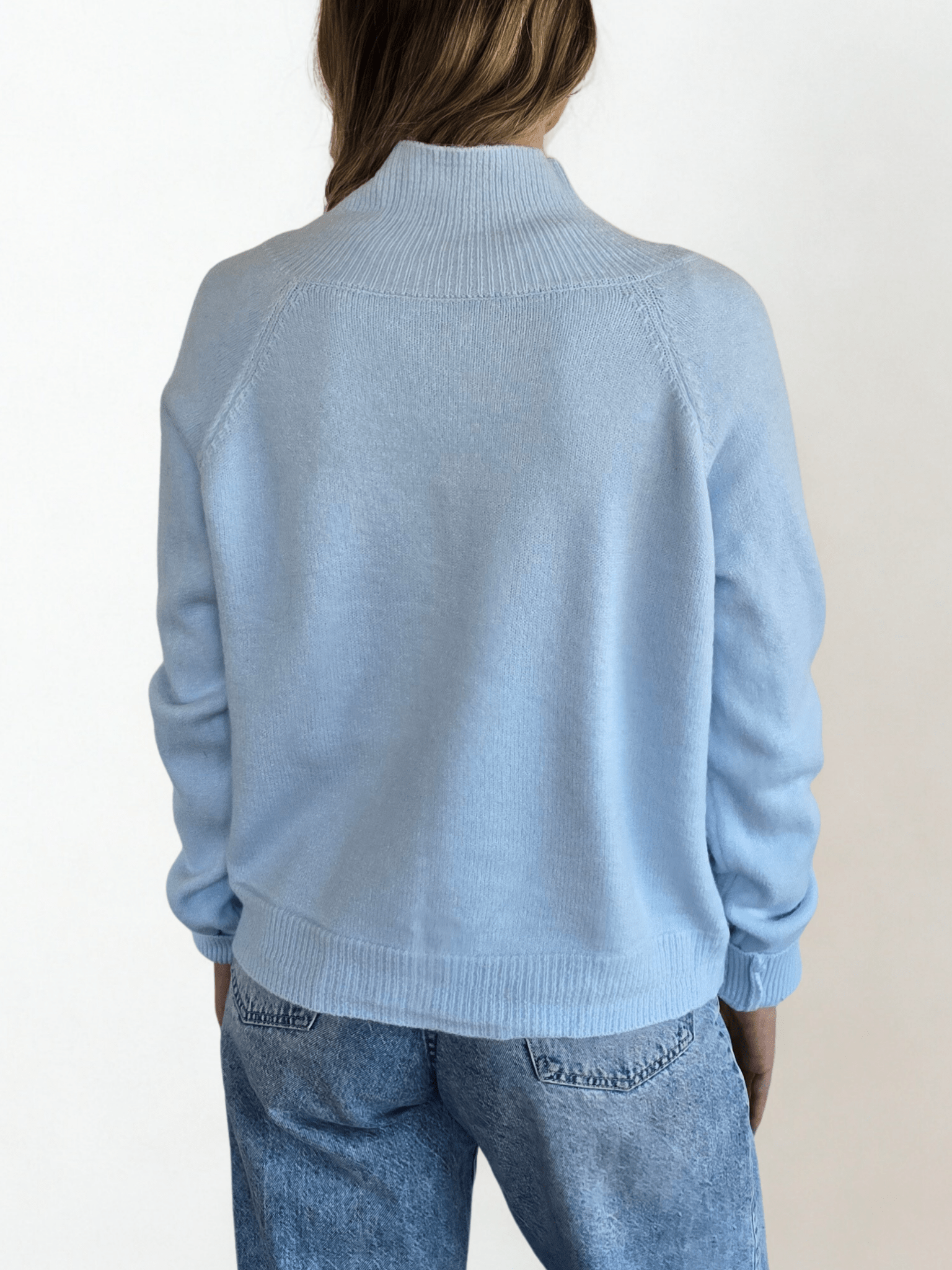 Chaleco con Botones de Colores, color Celeste