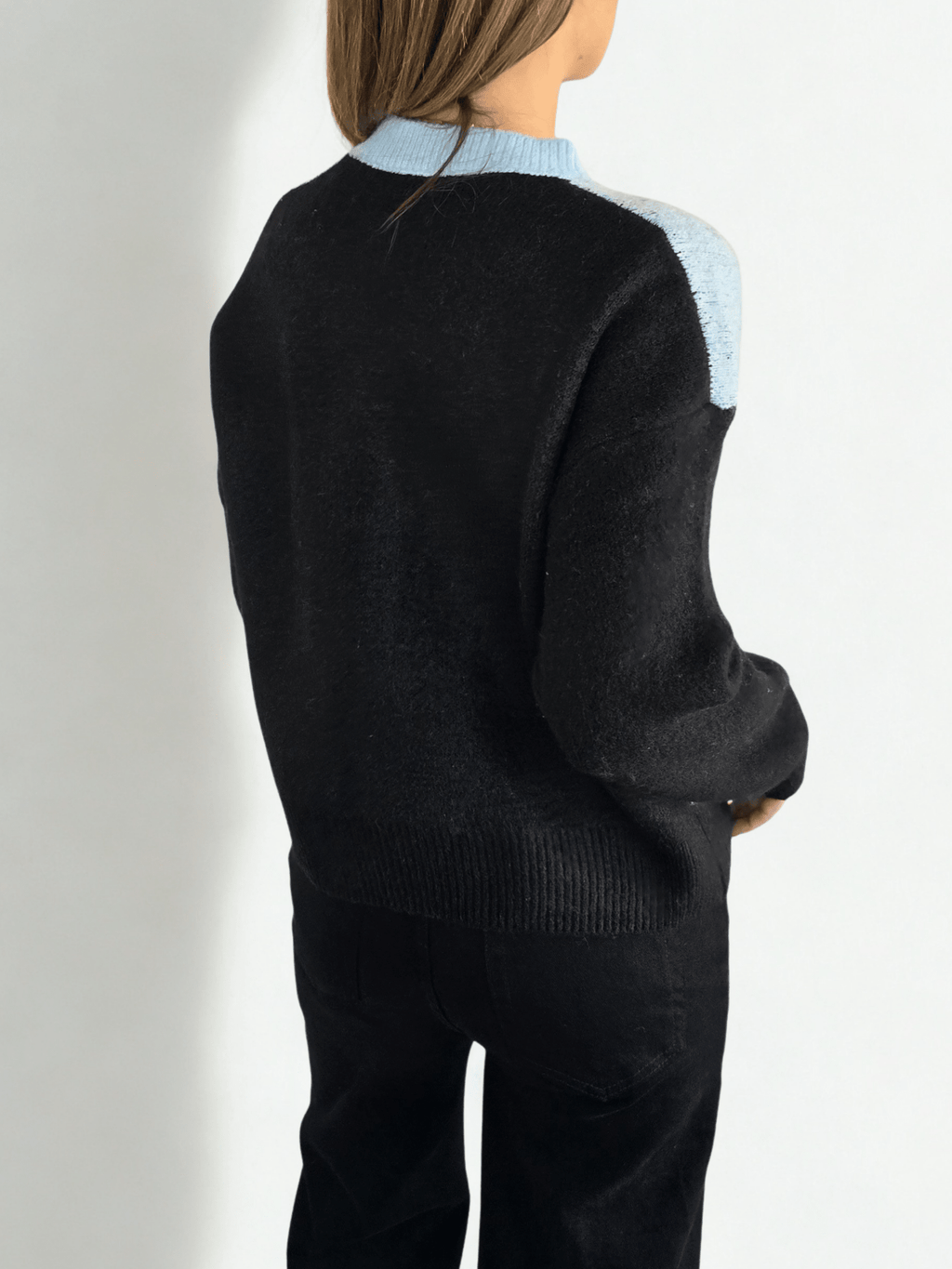 Sweater Rombo, fondo Negro