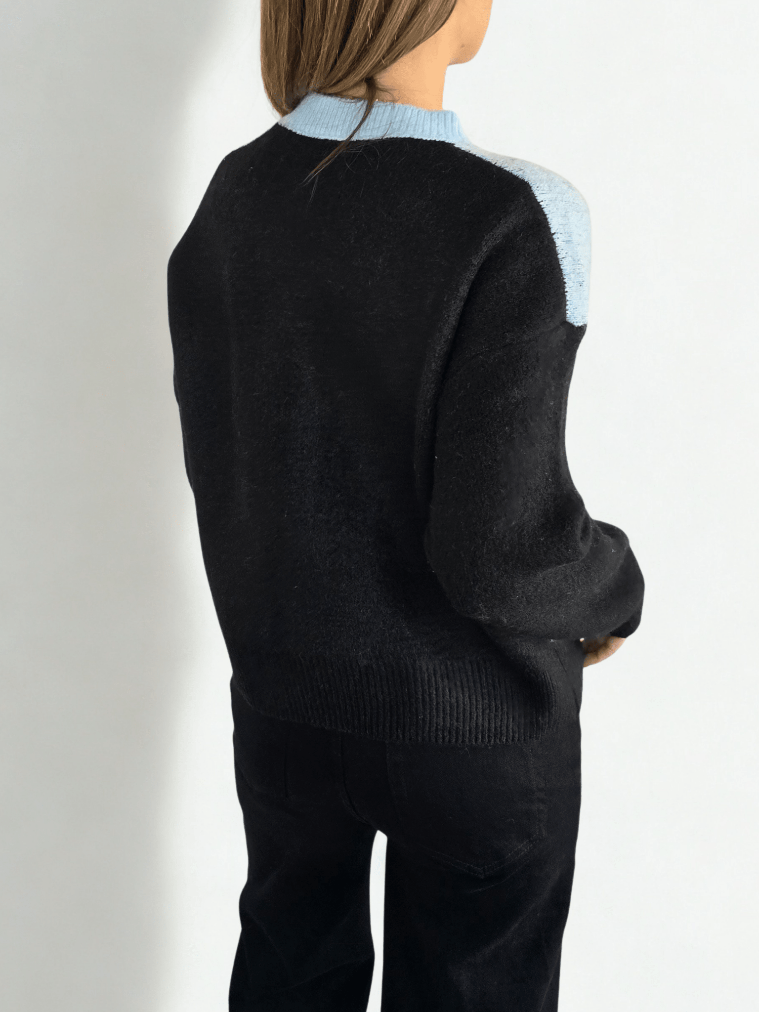 Sweater Rombo, fondo Negro