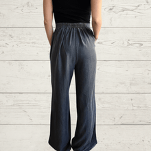 Cargar imagen en el visor de la galería, Pantalón jeans Tencel, color Gris
