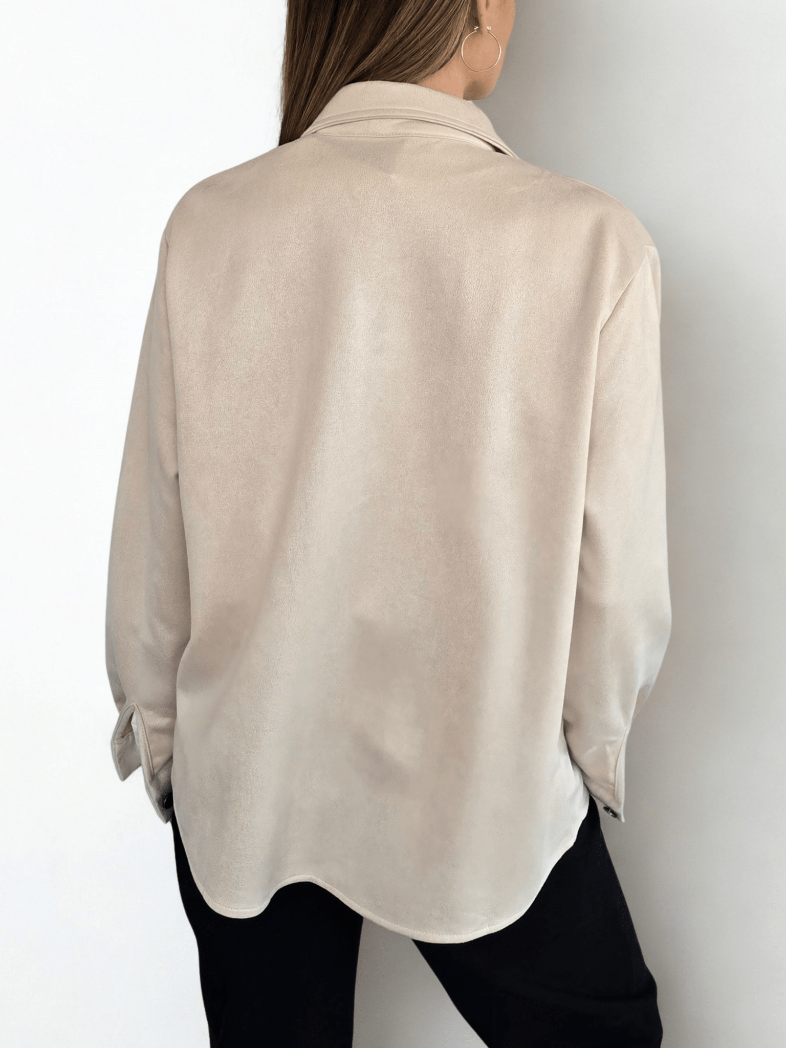 Chaqueta Tachas, color Beige