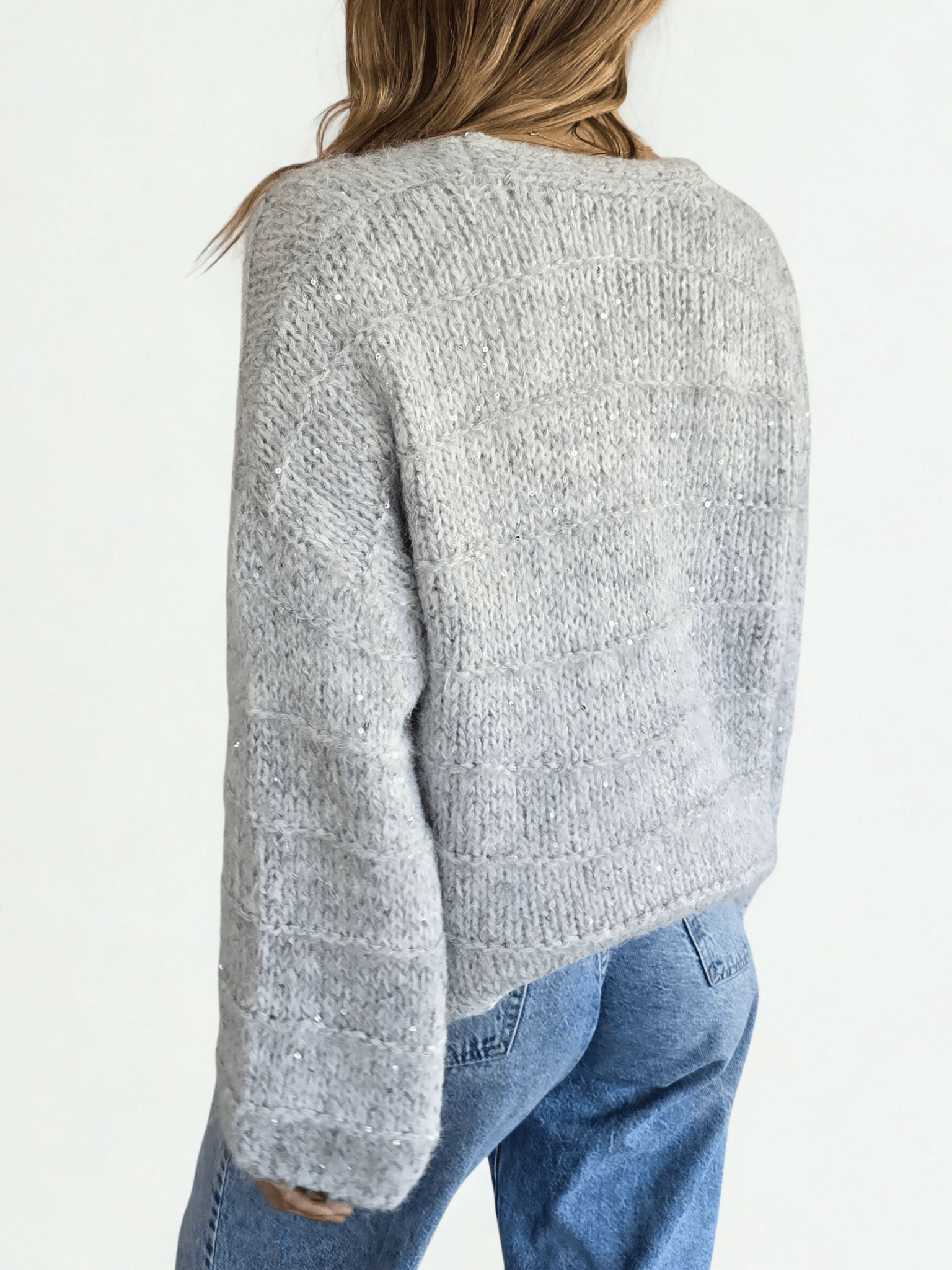 Chalecoo Jaspeado, color Gris