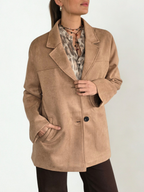 Chaqueta Blazer, color Beige