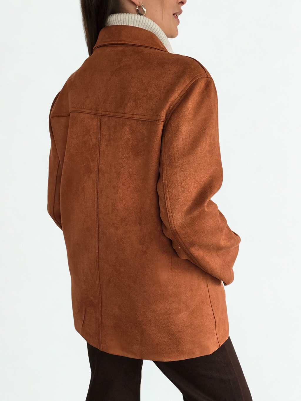 Chaqueta Blazer, color Terracota