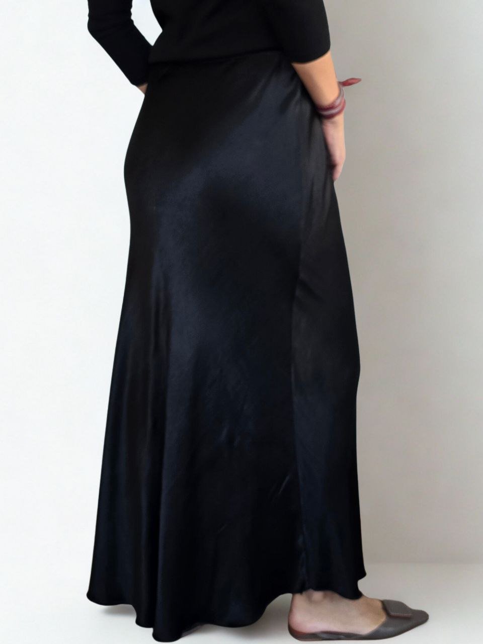 Pollera Italiana, color Negro